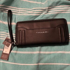Tahari Black Wallet